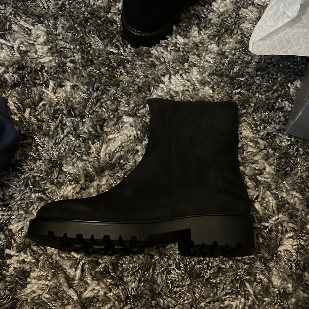 Vagabond Winter Black Suede Fashion Boots